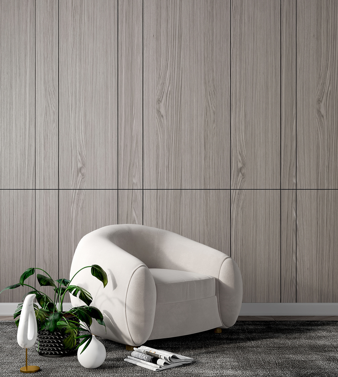 A grey wood paneling A grey wood paneling