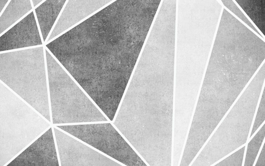 Um fundo cinzento e branco com linhas brancas