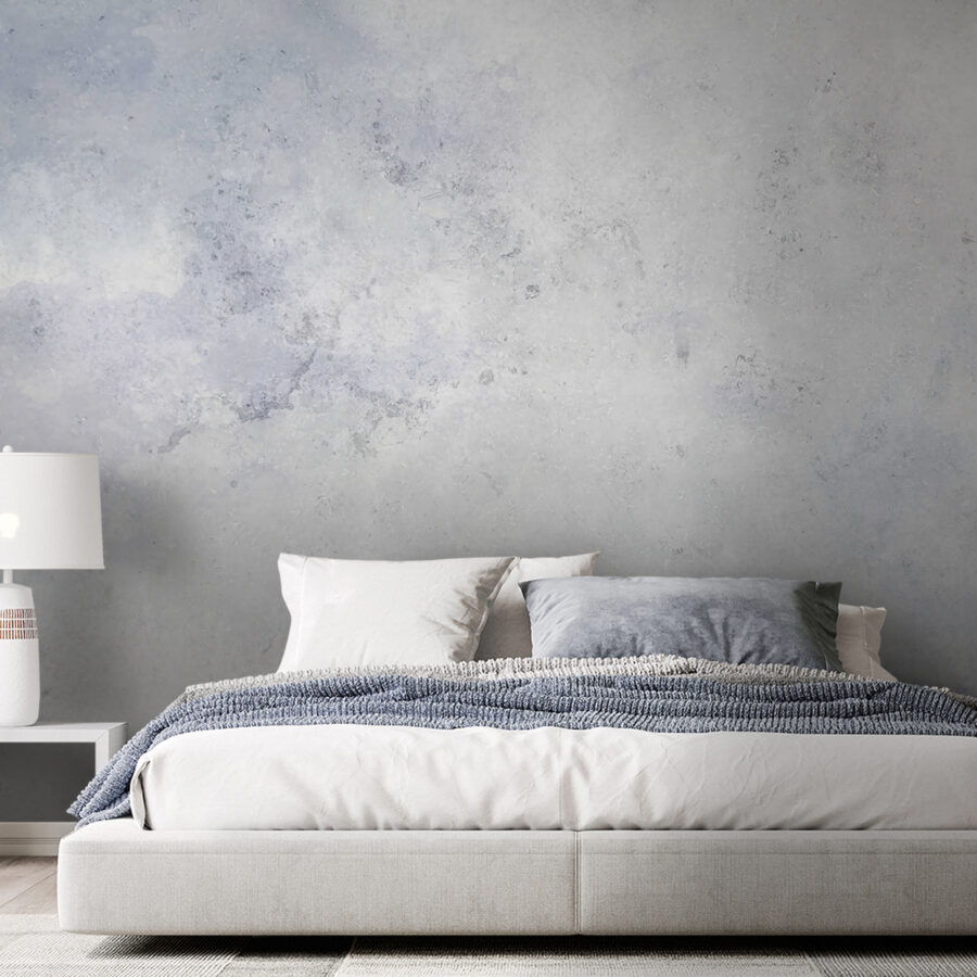 Papel de parede Fundo branco e azul