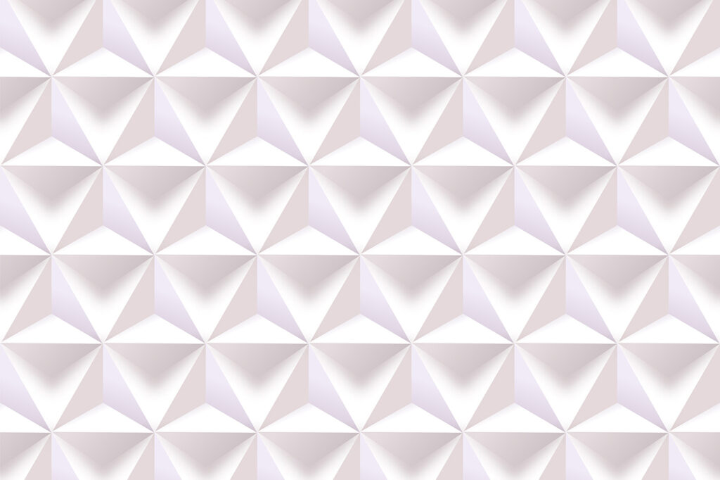 Padrão triangular branco e cinzento Padrão triangular branco e cinzento
