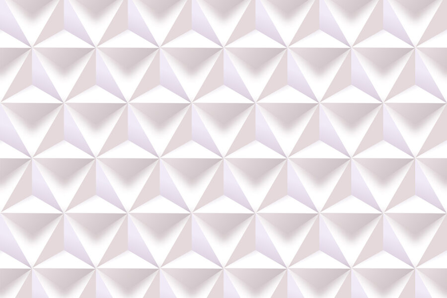 Padrão triangular branco e cinzento