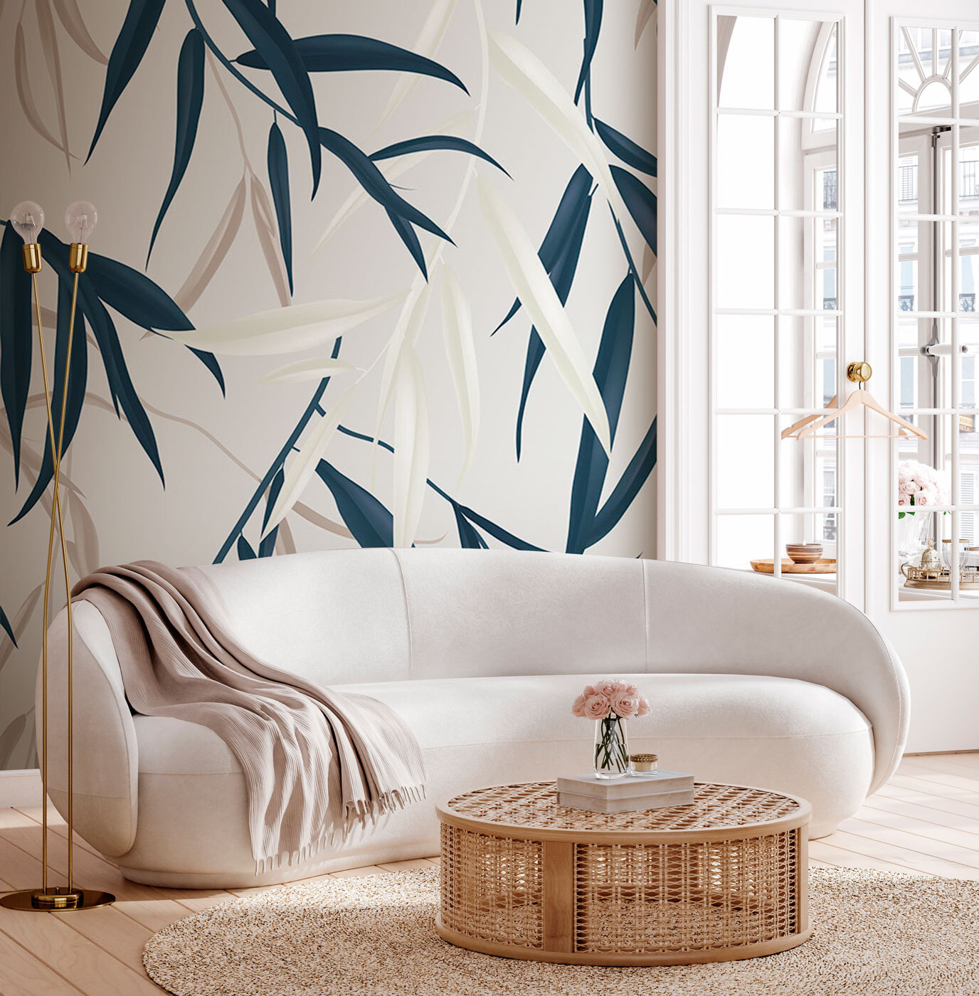 Elegant foliage in soft colors Elegant foliage in soft colors