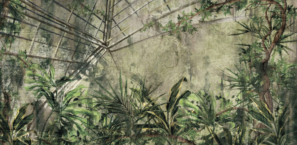 Pintura de plantas e plantas Pintura de plantas e plantas