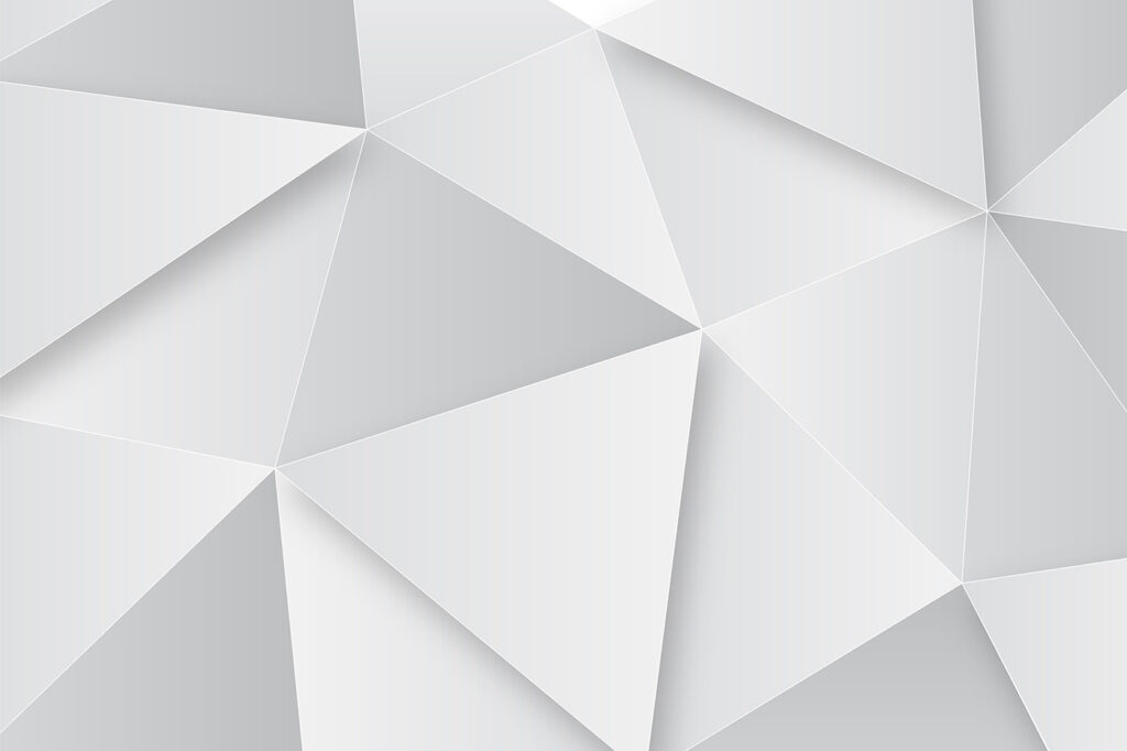 Padrão triangular branco Padrão triangular branco