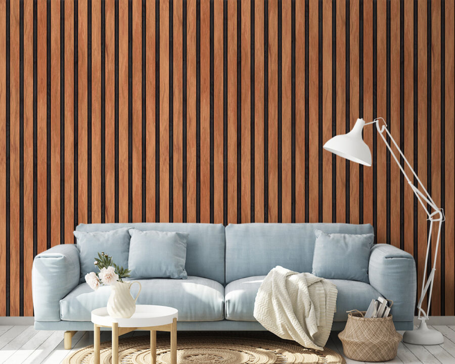 Fundo elegante de madeira com riscas verticais. Fundo elegante de madeira com riscas verticais.