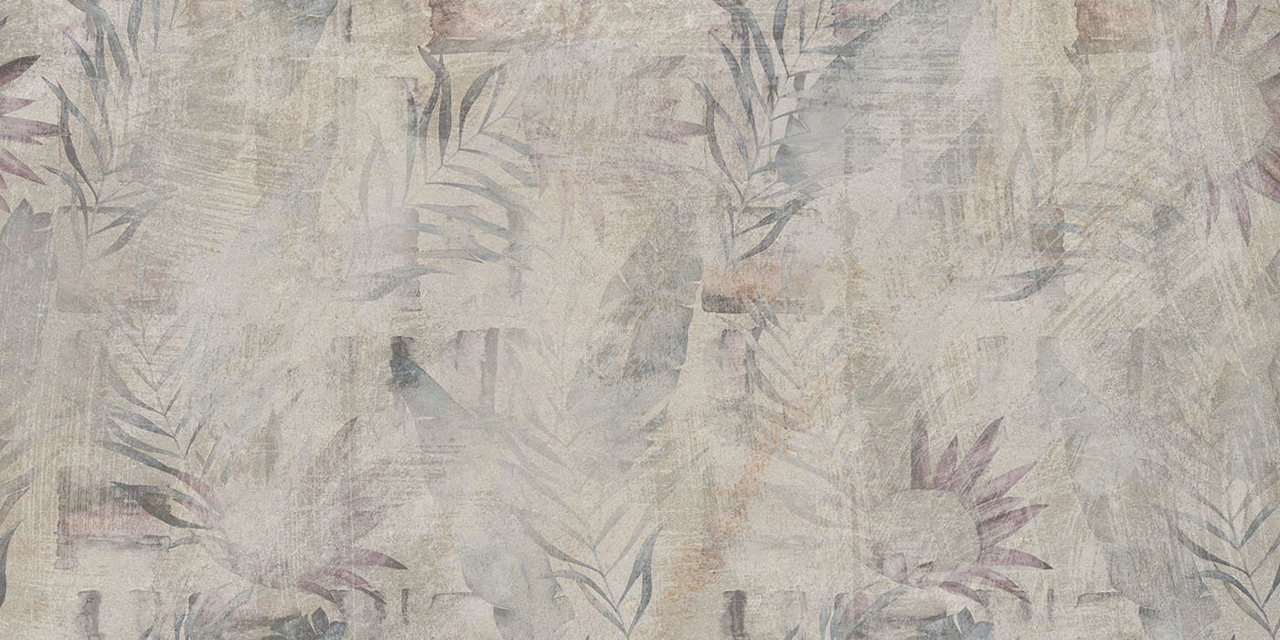 Textures and patterns in soft hues