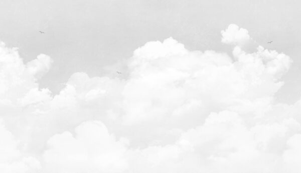 Uma nuvem branca no céu Uma nuvem branca no céu