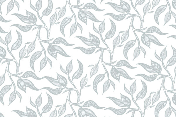 Padrão de folhas sobre um fundo branco Padrão de folhas sobre um fundo branco