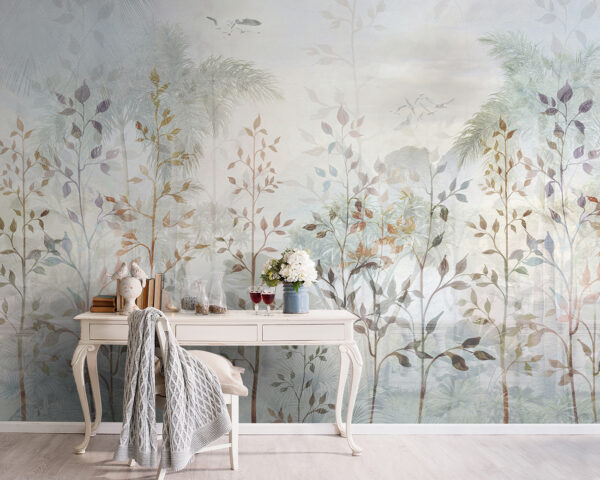 Pintura de árvores e plantas Pintura de árvores e plantas