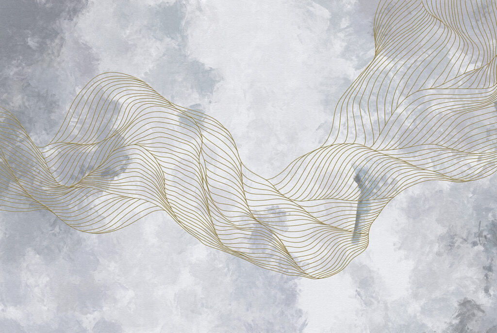 Ondas elegantes num fundo texturado Ondas elegantes num fundo texturado