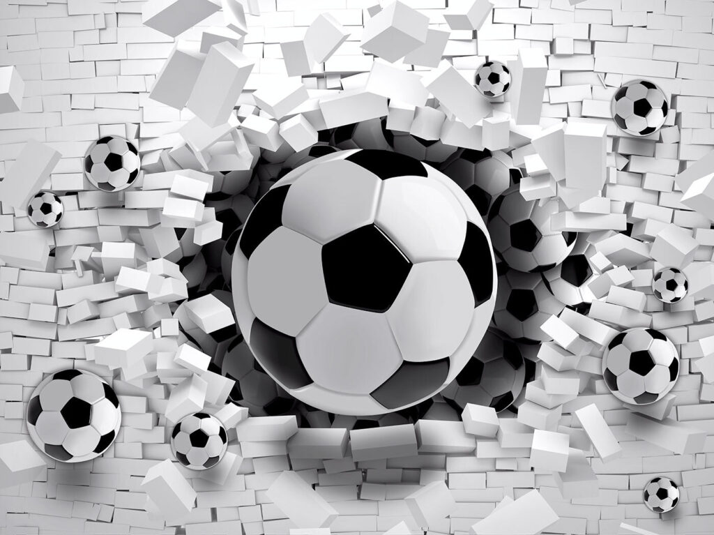 u96315p 1024x767 - Bola de futebol a atravessar uma parede de tijolo