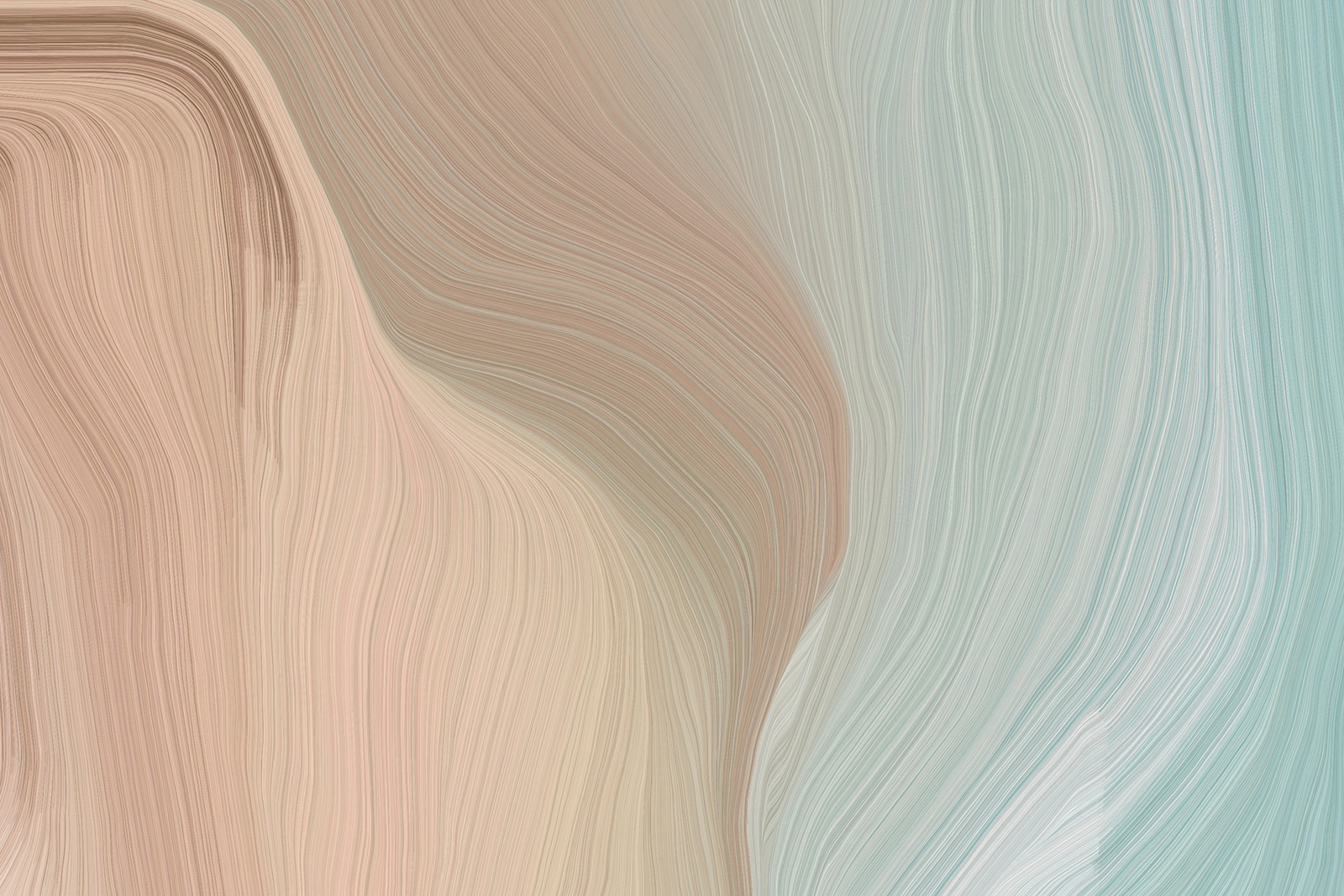 Soft waves of subtle color blends Soft waves of subtle color blends