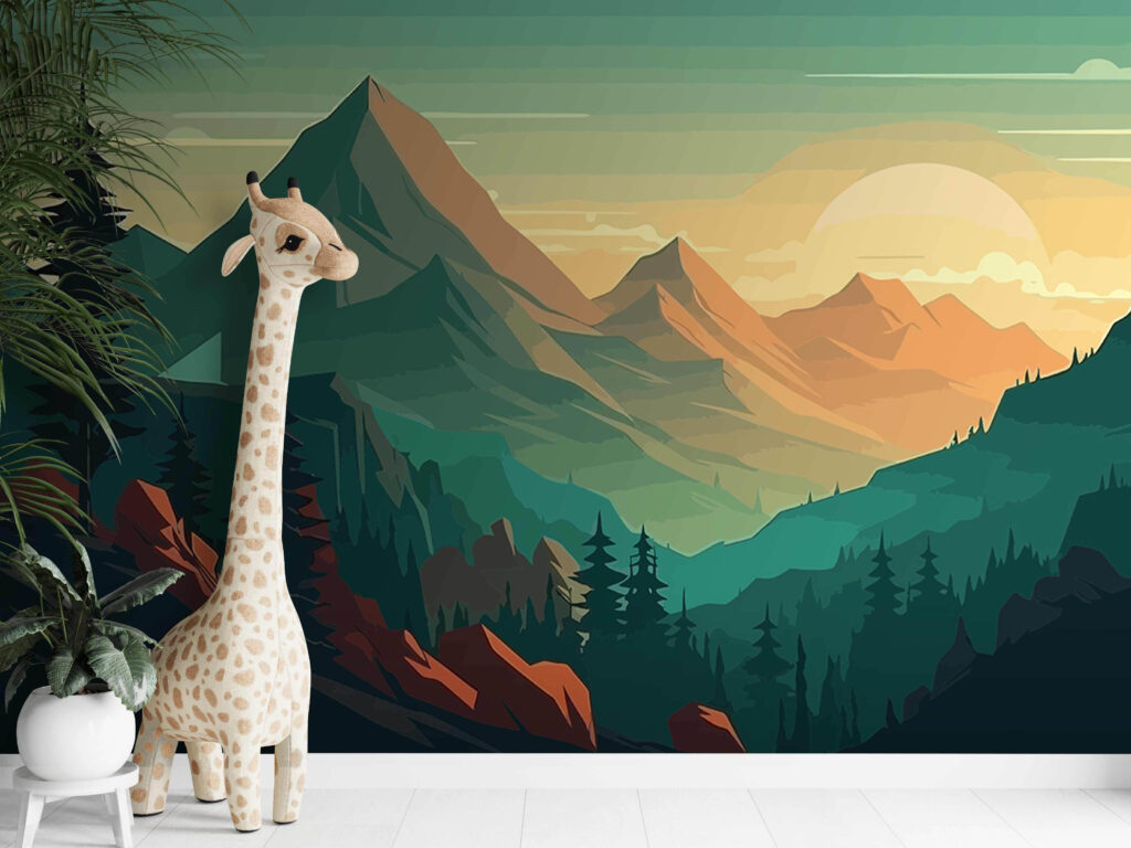 u96028pir3 1024x768 - Uma paisagem de montanhas e árvores - tegory