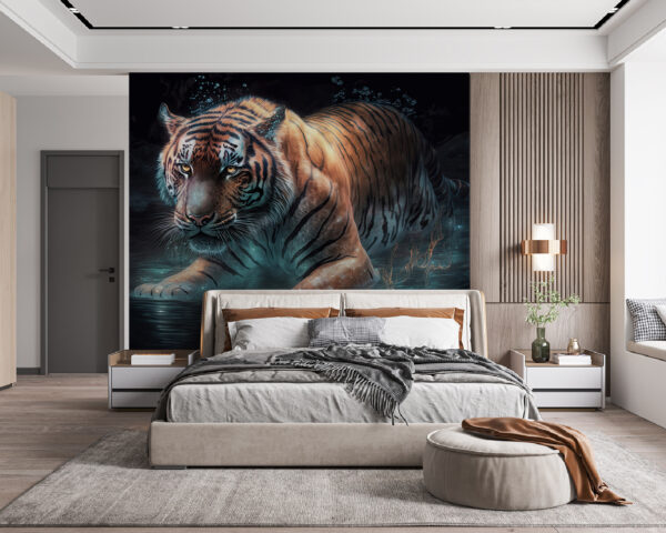 Tigre na água Tigre na água