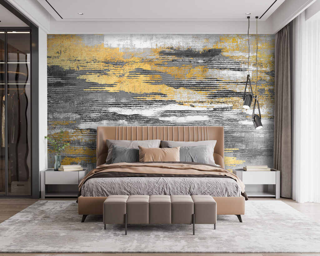 Abstract patterns in muted tones