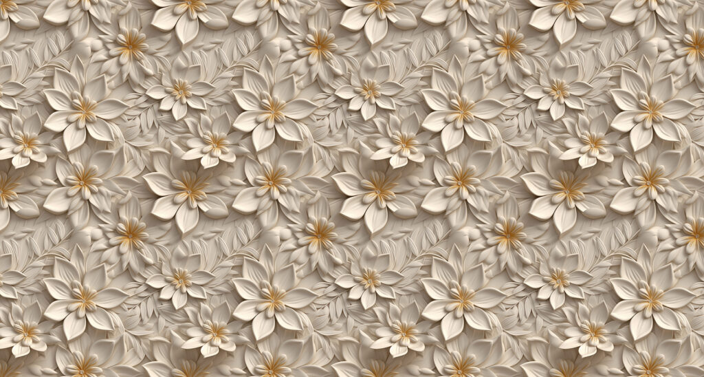 Papel de parede com flores Papel de parede com flores