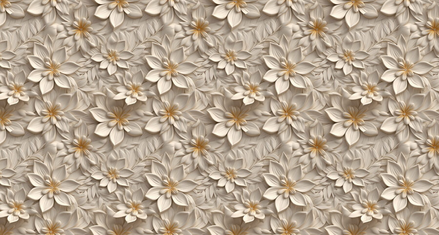 Papel de parede com flores