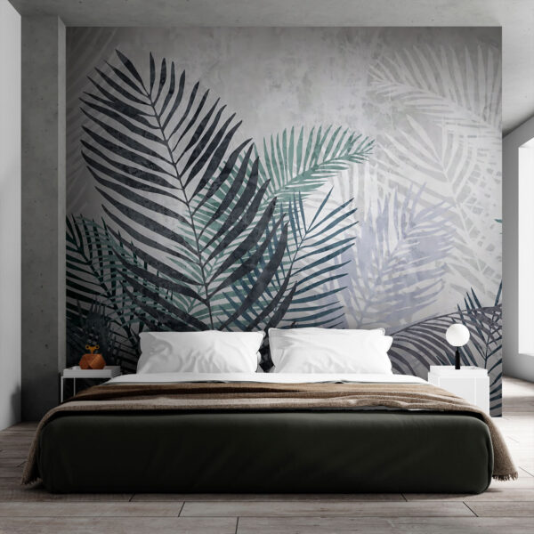 Folhagem elegante em tons suaves. Folhagem elegante em tons suaves.