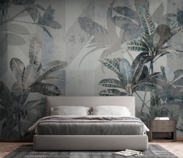Folhagem elegante em tons suaves. Folhagem elegante em tons suaves.