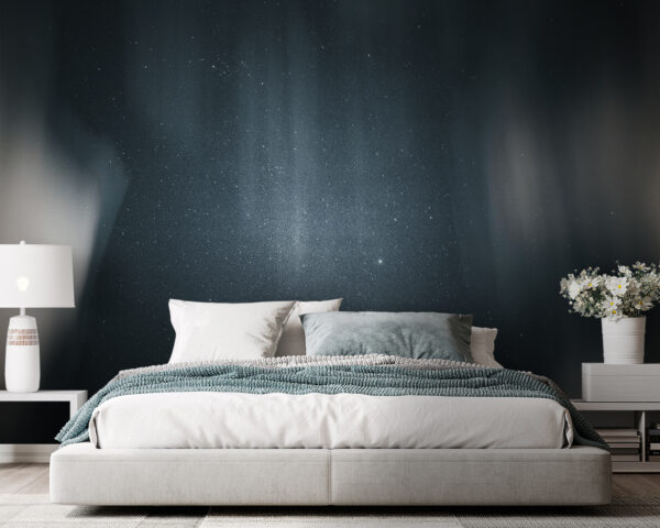 Um céu escuro com estrelas Um céu escuro com estrelas