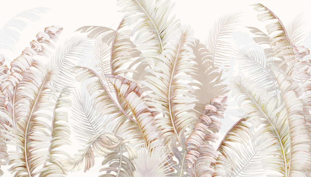 Soft foliage in delicate tones Soft foliage in delicate tones