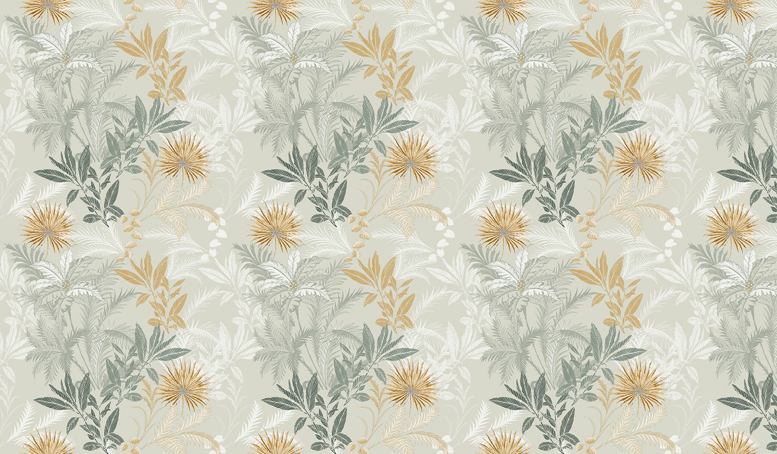 Um padrão de folhas e flores u94468p - Um padrão de folhas e flores - tegory