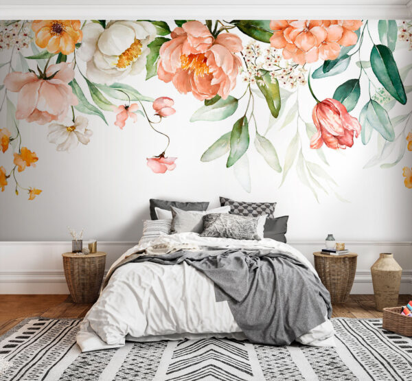 Flores a desabrochar em cores suaves. Flores a desabrochar em cores suaves.