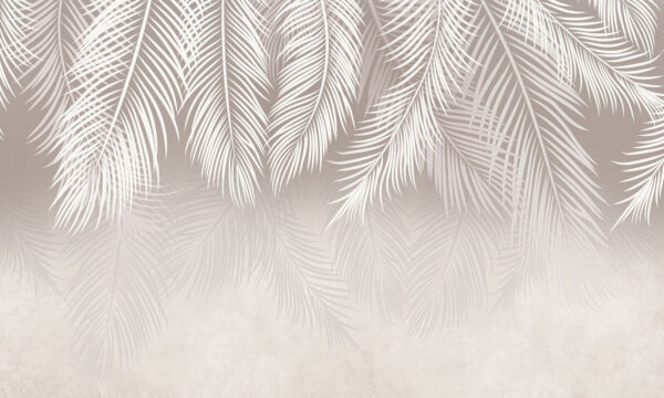 Folhas brancas sobre um fundo branco Folhas brancas sobre um fundo branco