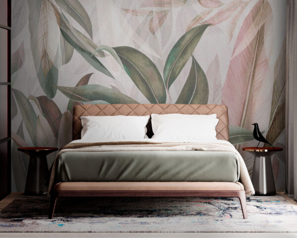 Folhagem elegante em cores suaves. Folhagem elegante em cores suaves.