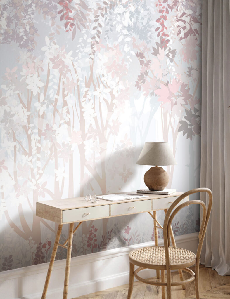 Padrão floral branco e cor-de-rosa u94171pig1m 787x1024 - Padrão floral branco e cor-de-rosa