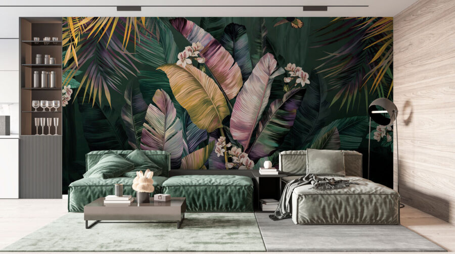 Pintura de uma planta tropical