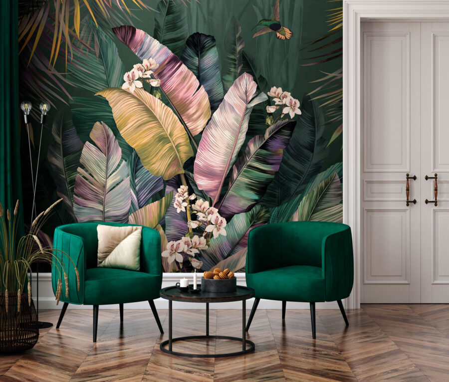 Pintura de uma planta tropical