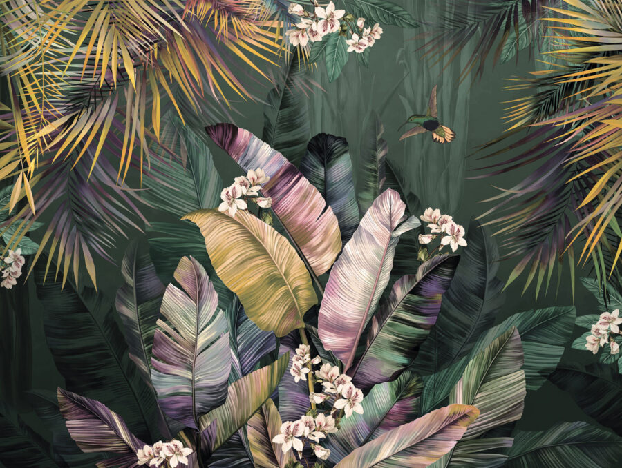 Pintura de uma planta tropical