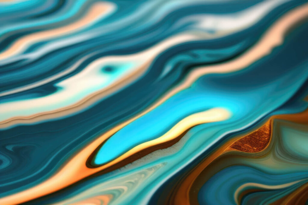 Padrões fluidos em tons vibrantes Padrões fluidos em tons vibrantes