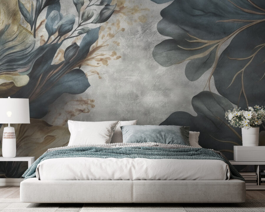 Papel de parede Design floral elegante com tons suaves. - Image 2