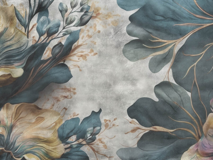 Papel de parede Design floral elegante com tons suaves. - Image 4