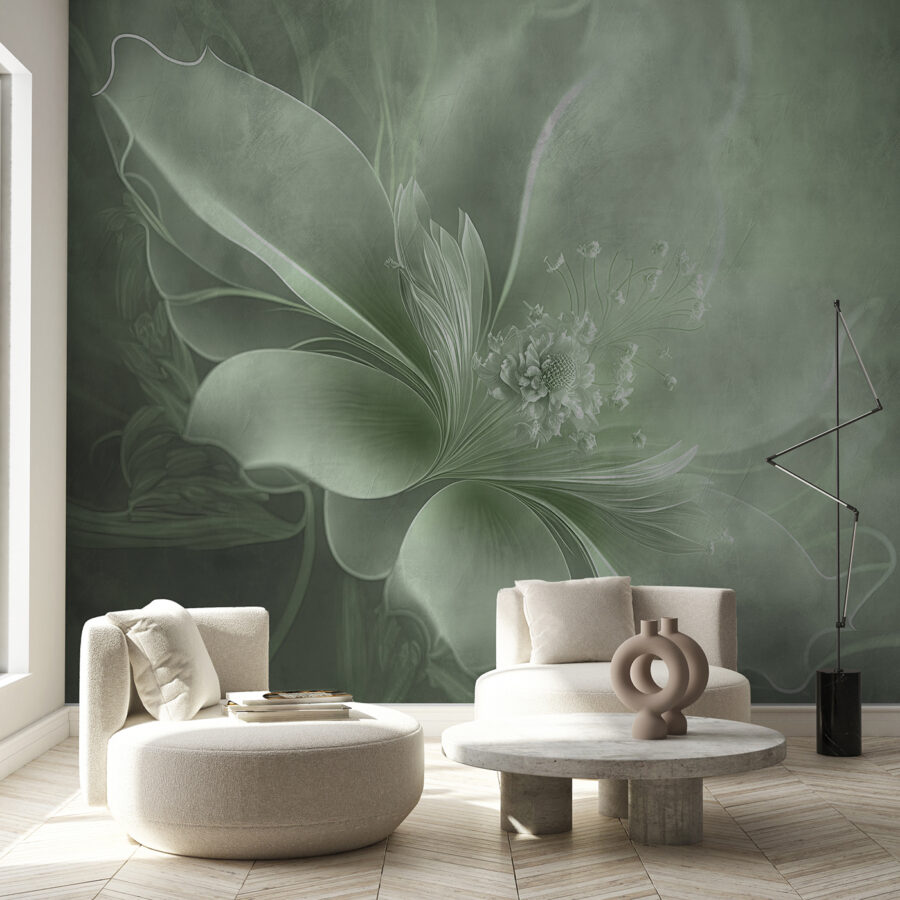 Beleza floral delicada em tons suaves.