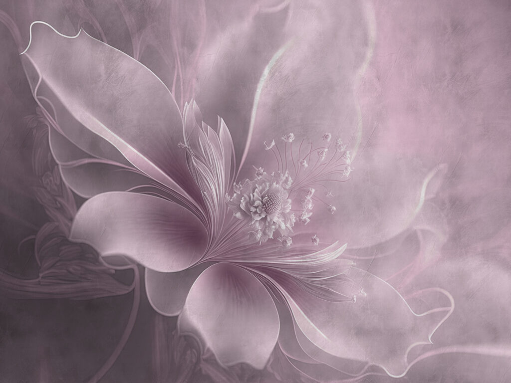 Flor delicada em tons pastel suaves. Flor delicada em tons pastel suaves.