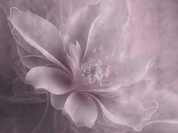 Flor delicada em tons pastel suaves. Flor delicada em tons pastel suaves.