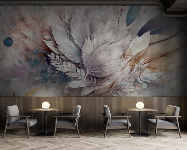 Folhagem elegante em cores suaves. Folhagem elegante em cores suaves.