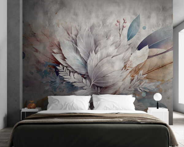 Folhagem elegante em cores suaves. Folhagem elegante em cores suaves.