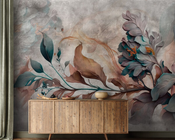 Pintura de uma flor Pintura de uma flor