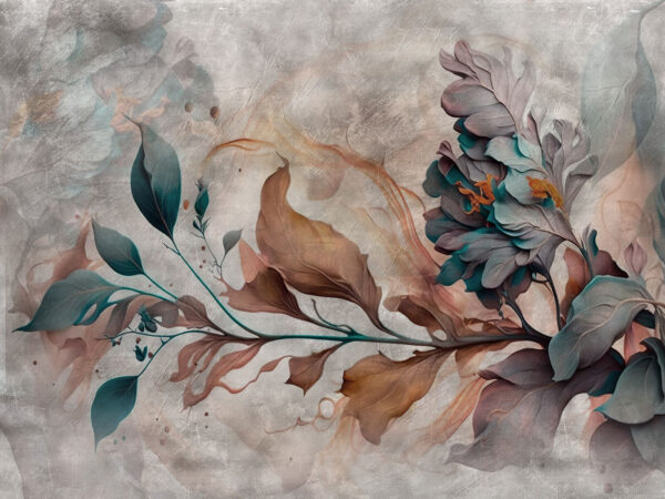 Pintura de uma flor Pintura de uma flor
