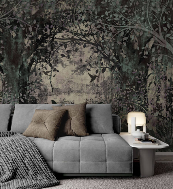 Pintura de árvores e plantas Pintura de árvores e plantas