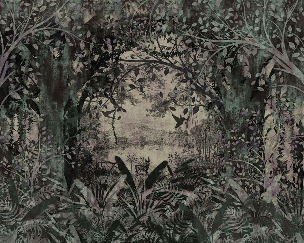 Pintura de árvores e plantas Pintura de árvores e plantas