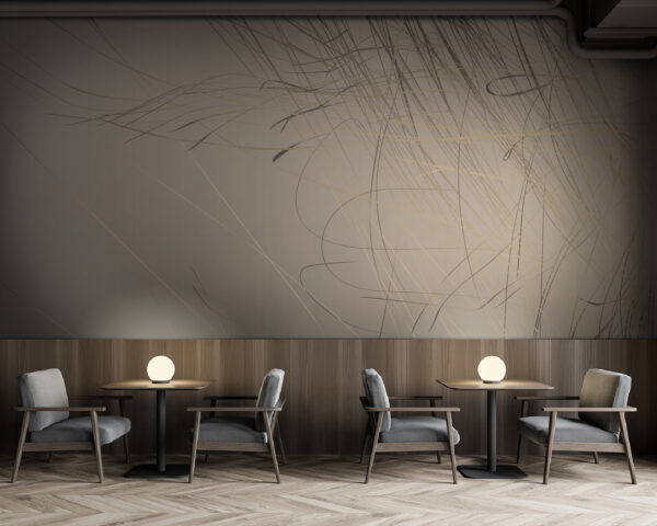 Linhas abstractas sobre um fundo suave. Linhas abstractas sobre um fundo suave.