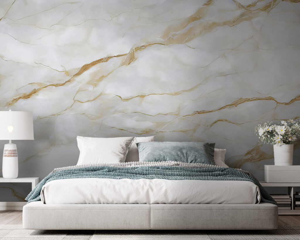 Sleek marble with elegant veins Sleek marble with elegant veins