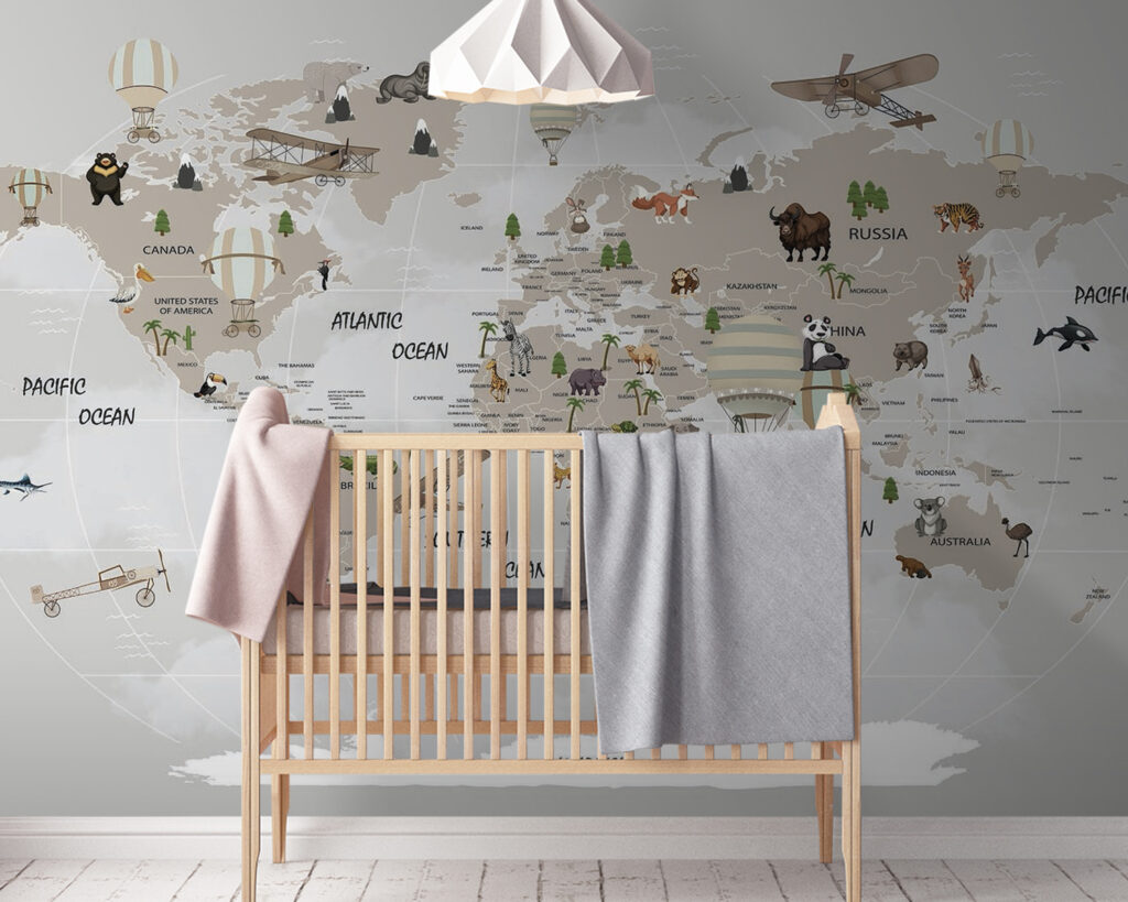 Mapa do mundo com animais u93386pir142 1024x819 - Mapa do mundo com animais - tegory