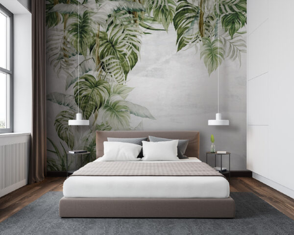 Pintura de uma planta tropical Pintura de uma planta tropical