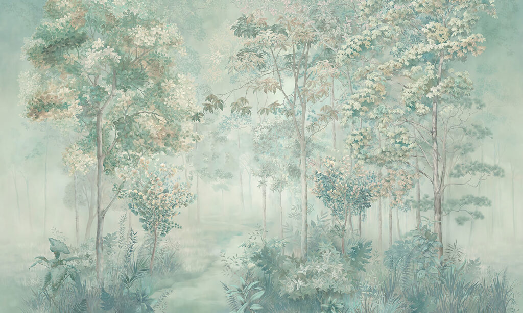 Wallpaper with trees and plants Wallpaper with trees and plants